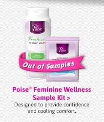 Printable Coupon- Poise Products