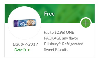 Publix Coupon -  any flavor Pillsbury™ Refrigerated Sweet Biscuits