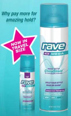 Rave Hairspray Facebook Giveaway!