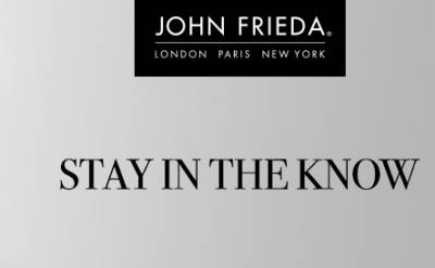 Special Offers from John Frieda Elite Club