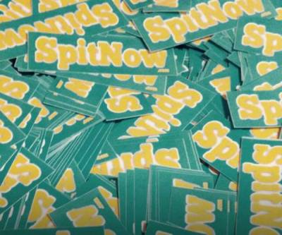 Free Stickers from SpitNow