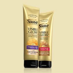 Suave Visible Glow Facebook Sweepstakes