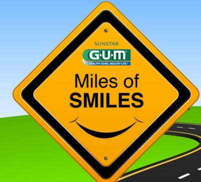 Sunstar GUM Oral Care Products Miles of Smiles Facebook Sweepstakes!