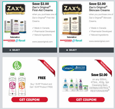 Tons of Coupons from Web Saver