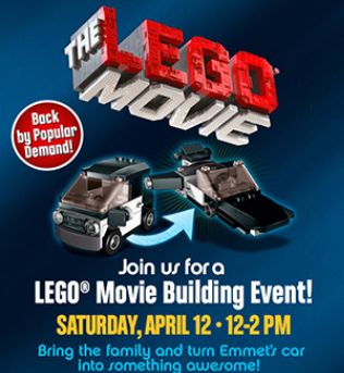 Toys R Us Lego Movie Building Event! 