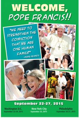 Free Welcome Pope Francis Poster