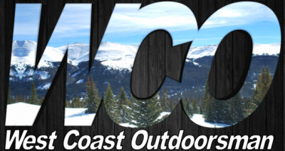 West Coast Outdoorsman logo stickers