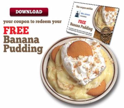 Woody's Bar-B-Q Canada: FREE Banana Pudding Printable Coupon!