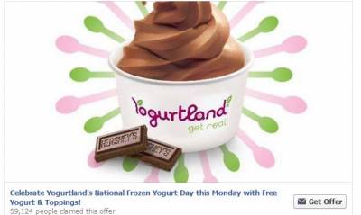 Yogurtland: Facebook Offer, Celebrate National Yogurt Day with Free Frozen Yogur