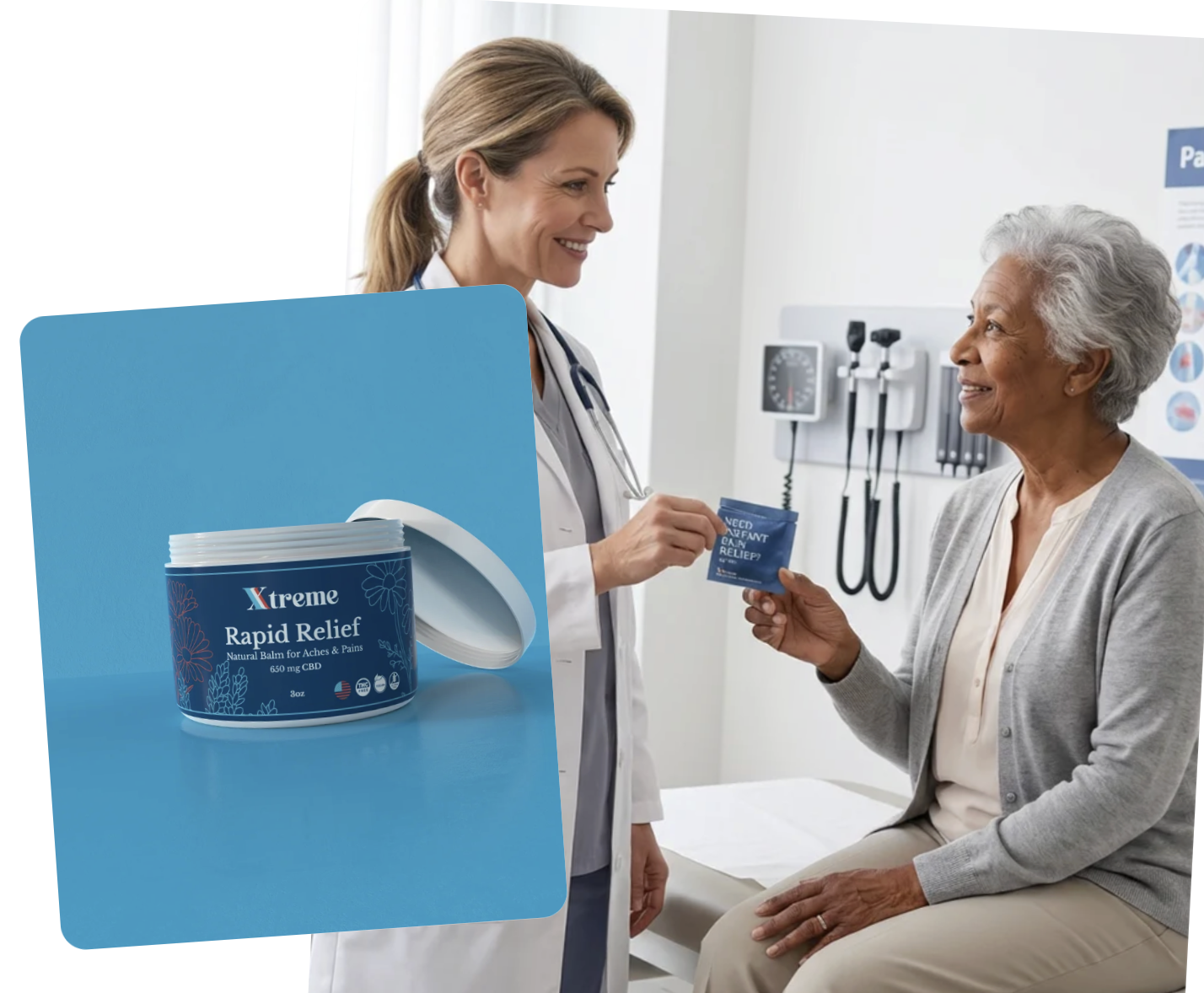 free sample of Xtreme Rapid Relief Balm