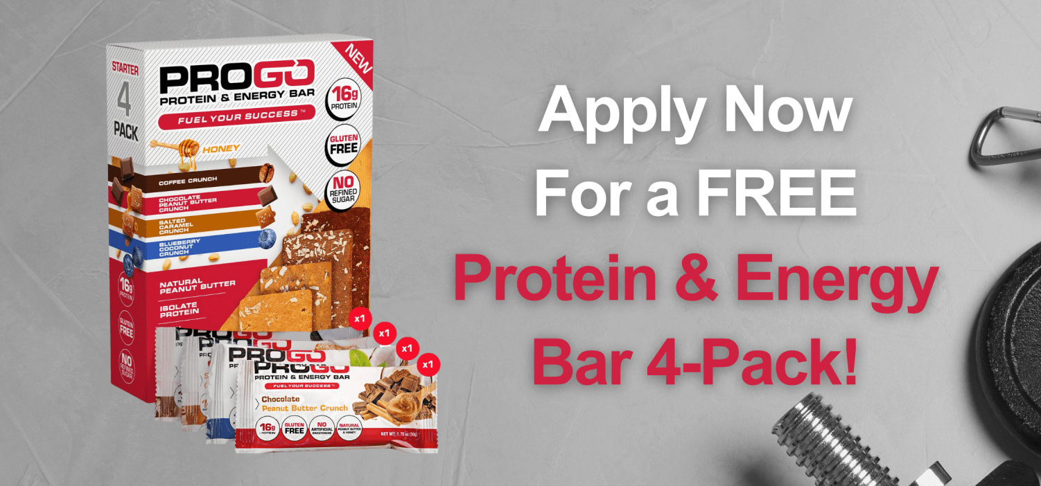 Apply Now for a Chance to Sample Our High-Protein Energy Bars