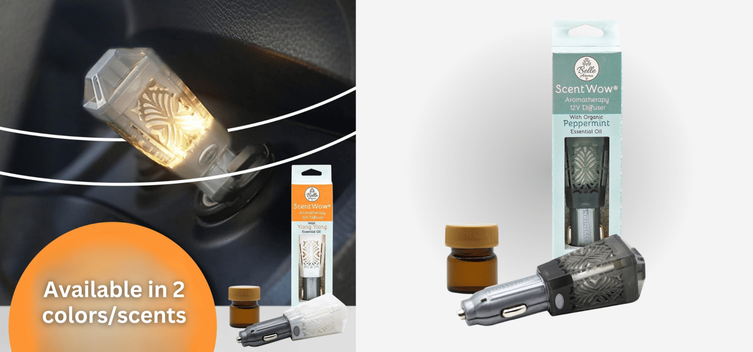 Apply Now For a Free Sample of ScentWow Aromatherapy Car Fragrance Diffuser!