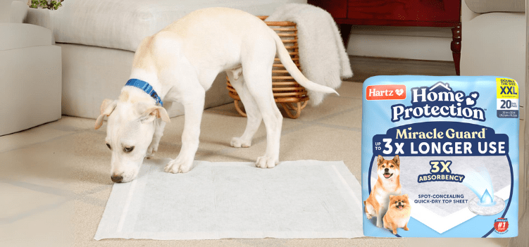 Apply to Receive FREE Hartz® Miracle Guard XXL Disposable Dog Pads