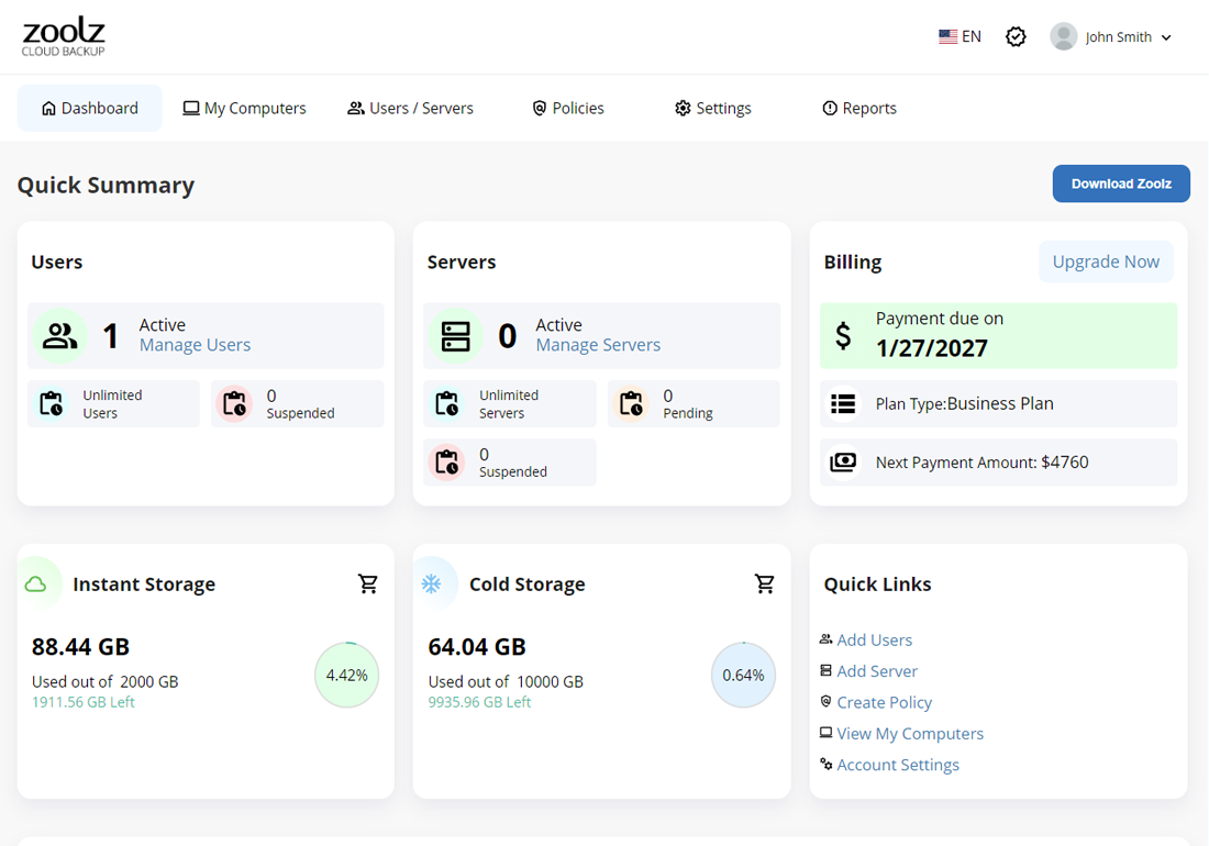 Free 100GB Cloud Backup from Zoolz