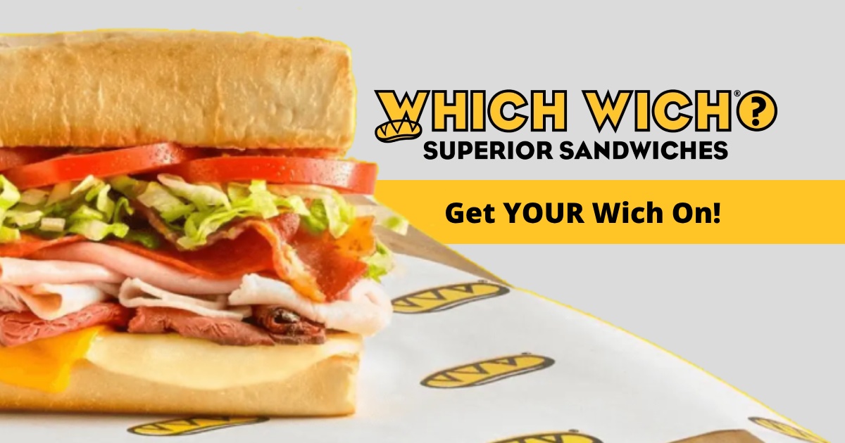 Free 7\" Wich & Drink On Your Birthday @ Which Wick