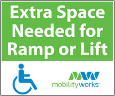 Free Accessibility for All Magnet or Extra Space Decal