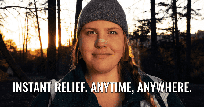 Free Breathe Right® nasal strips Samples
