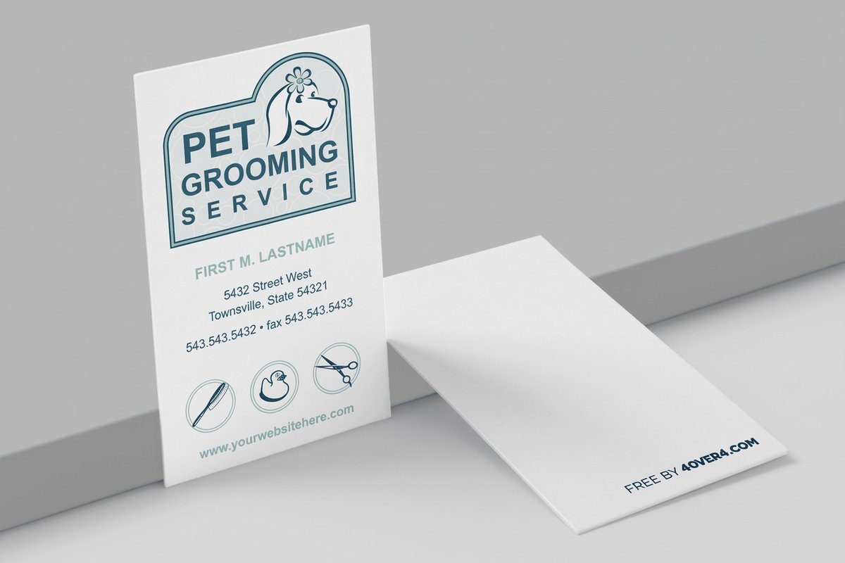 FREE Business Cards from 4 over 4