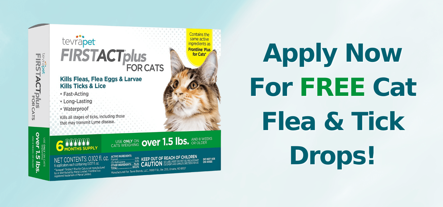 FREE Cat Flea & Tick Drops