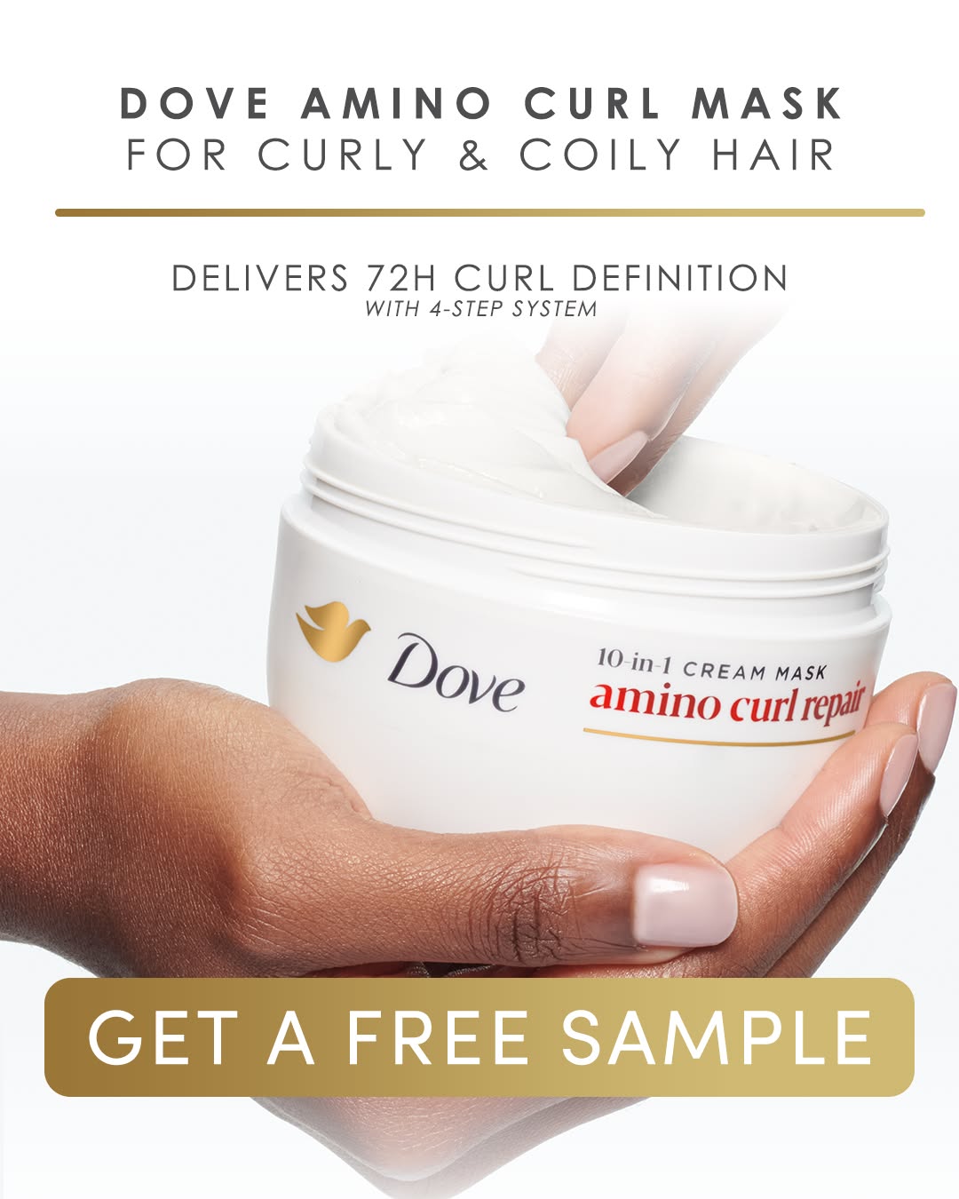Free Dove's Amino Curl Repair Mask