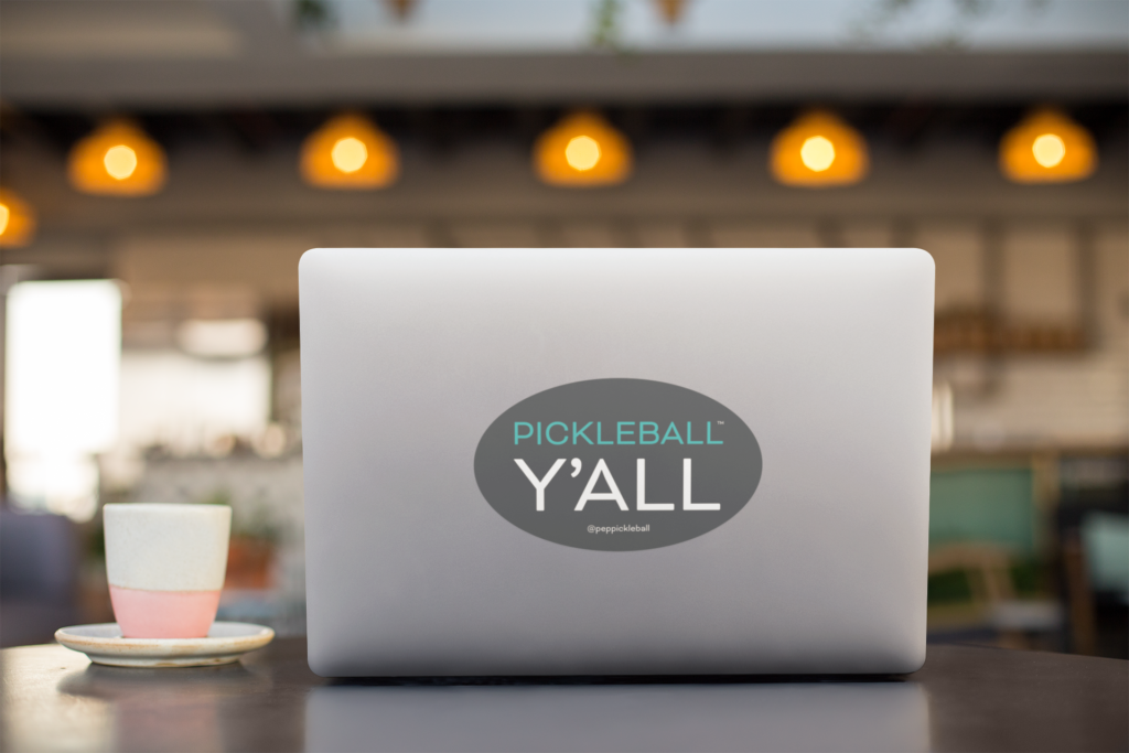 Free Pickleball Y'all Sticker