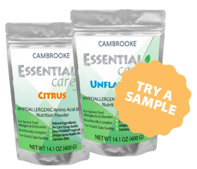 free sample of Essential Care Jr. or EquaCare Jr.