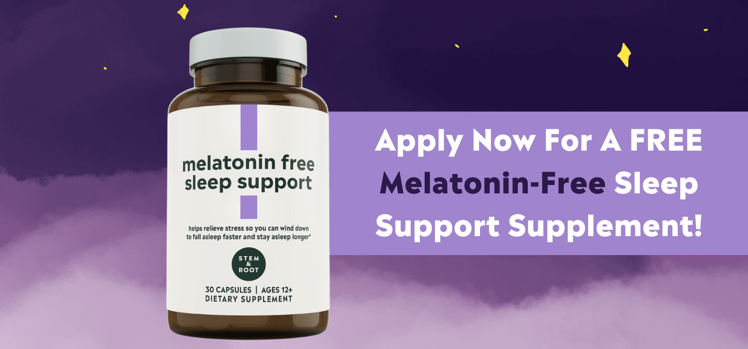 Free Sample of Melatonin-Free Sleep Support