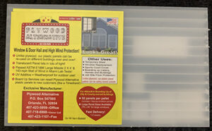 Free Sample of Plywood Alternative