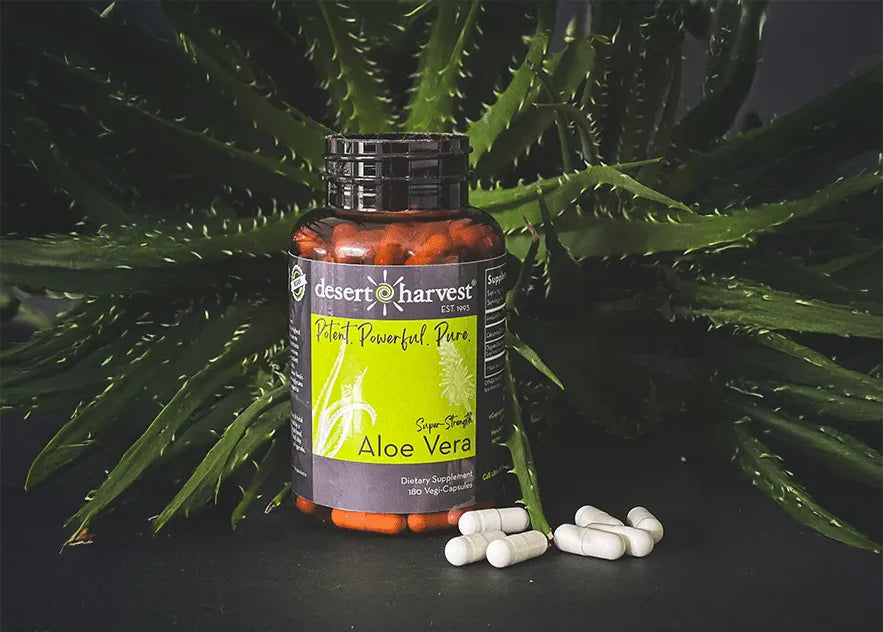 Free Sample of Super-Strength Aloe Vera Capsules