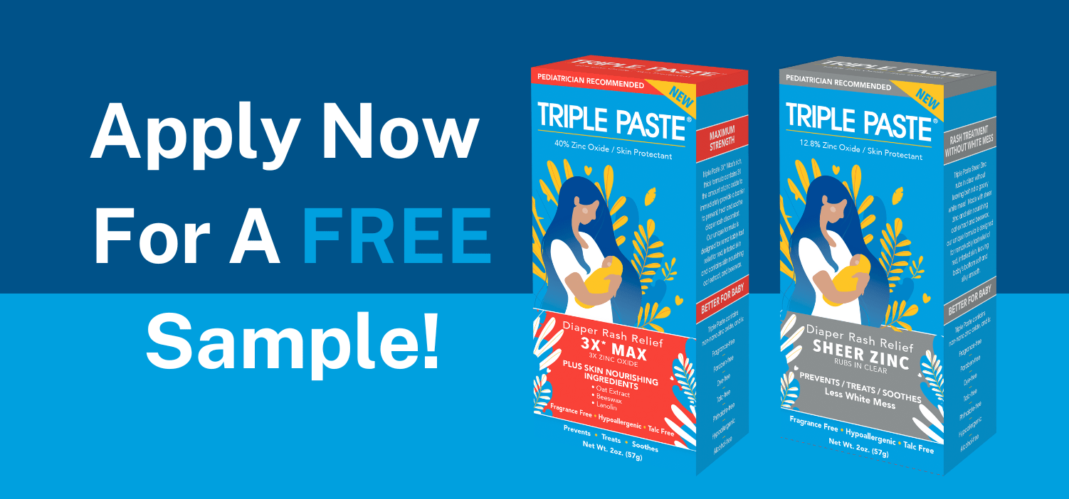 FREE Samples Of Triple Paste Diaper Rash Ointments!