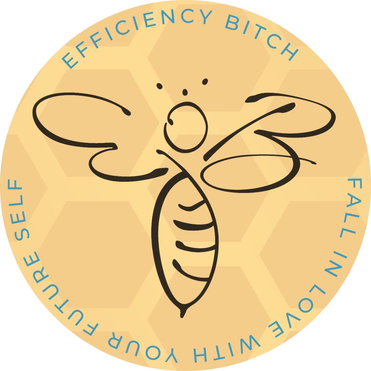 Free Sticker - Efficiency Bitch!