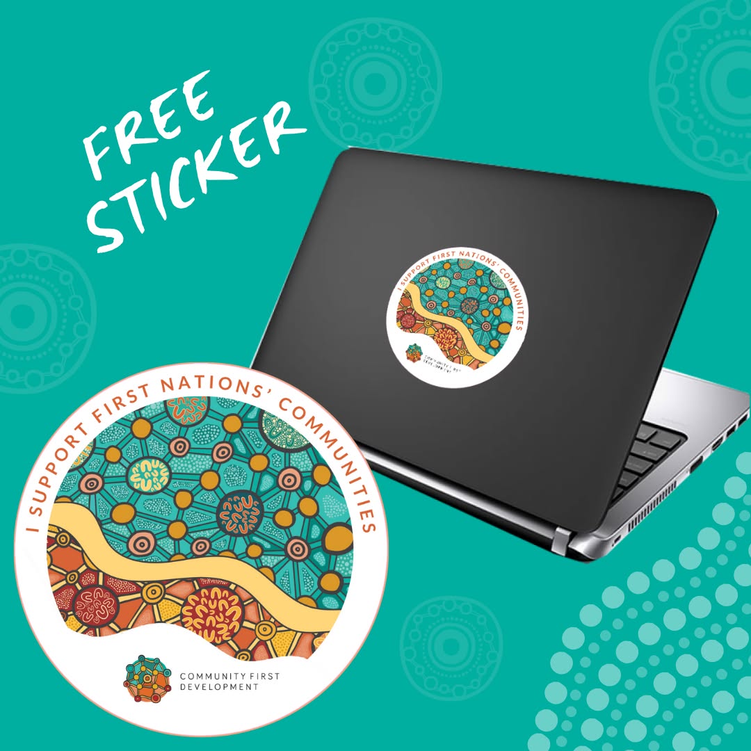 FREE Sticker in support of First Nations’ communities!