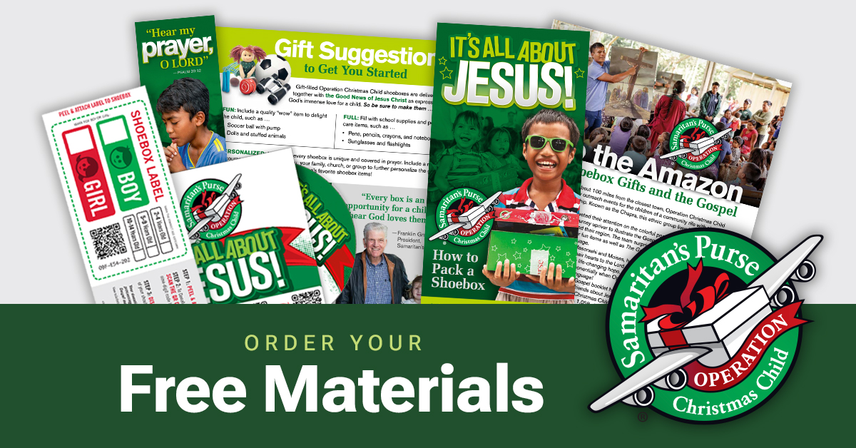 Free Stuff from Samaritan's Purse