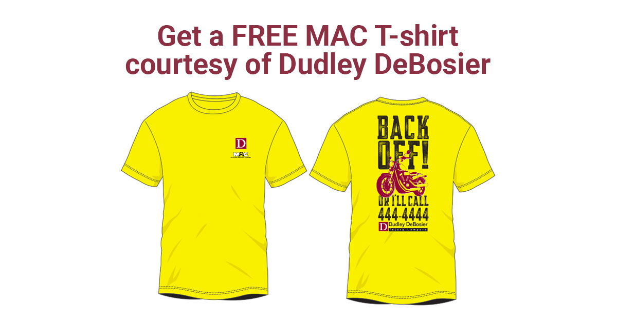 Free T Shirt - Motorcycle Awareness Campaign (Louisiana Residents Only)