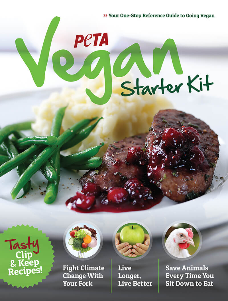 Free Vegan Starter Kit from Peta