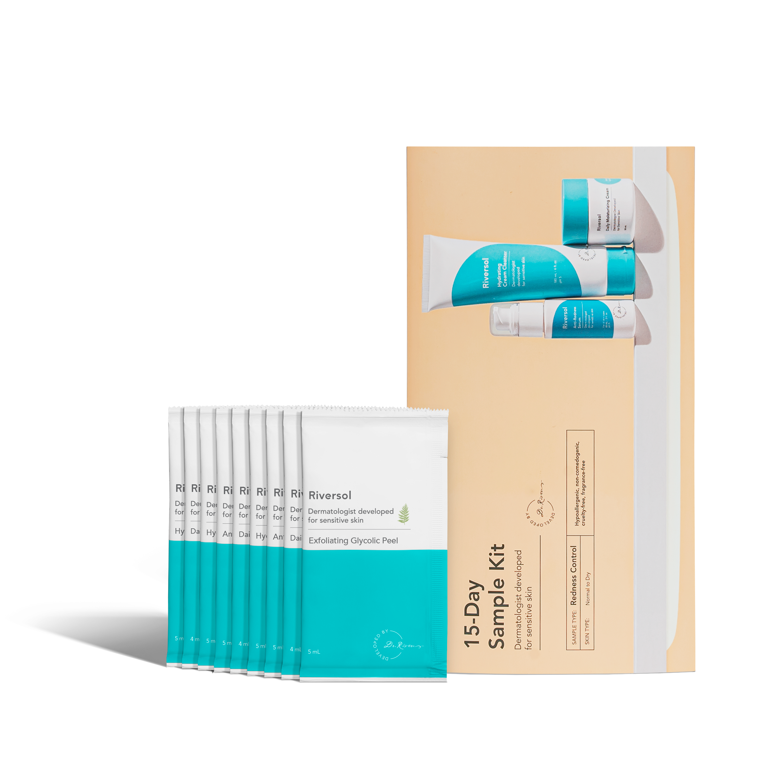 Riversol 15-Day Redness Control Sample Kit