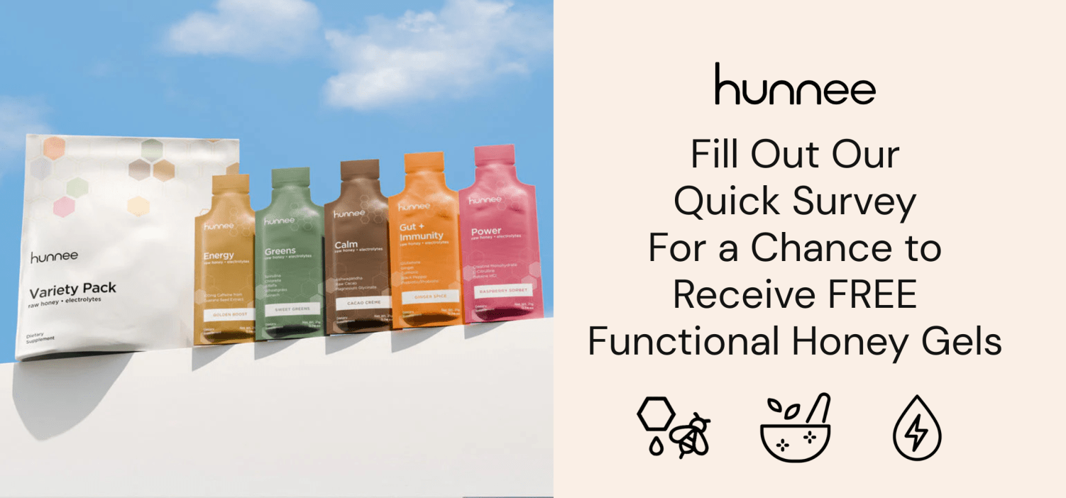 Try Hunnee’s Functional Wellness Honey Gels for Free