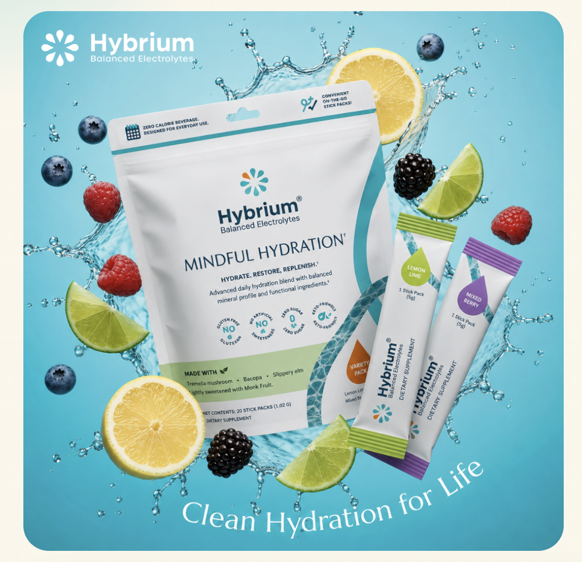 Free Sample of Hybrium Balanced Electrolytes